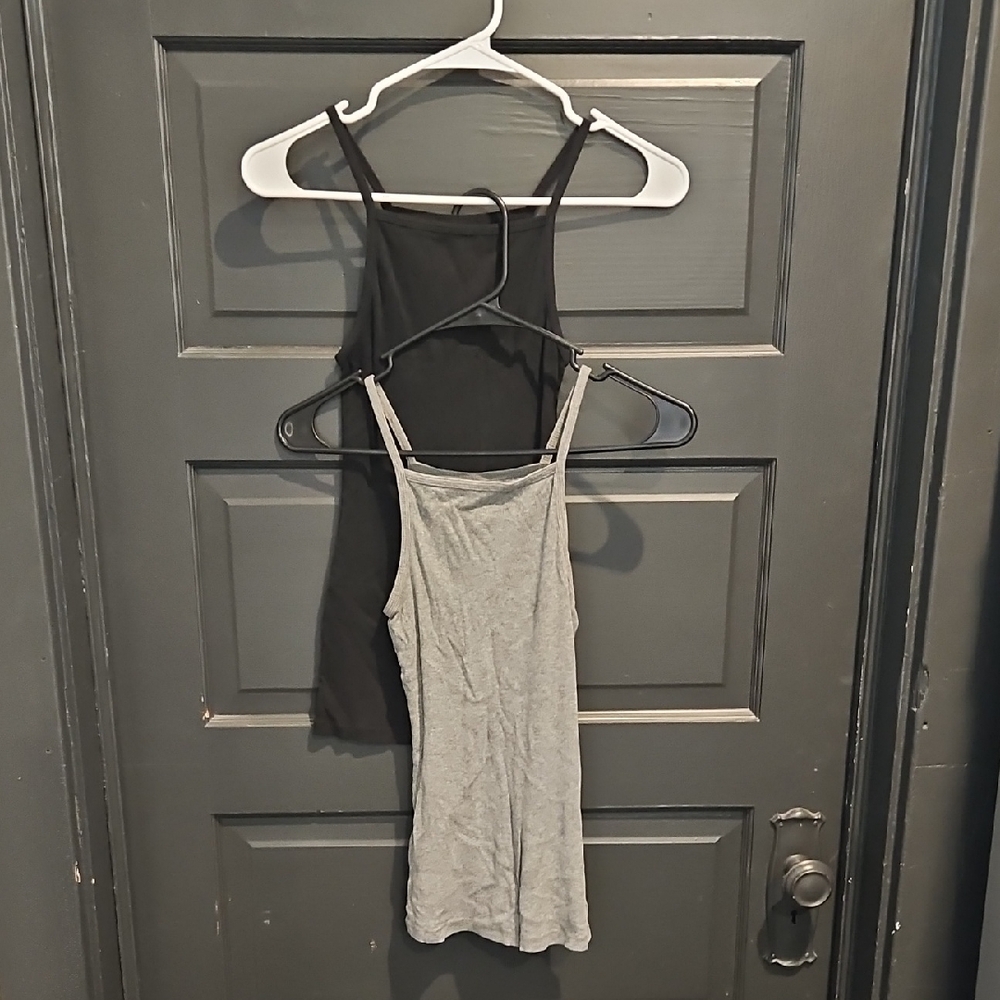 Mossimo Supply Co. Fitted Tank Tops